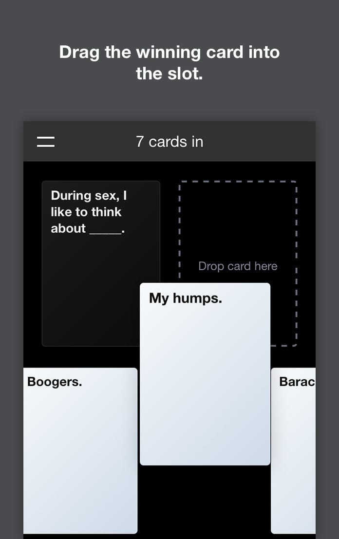 Play Cards Against Humanity Online